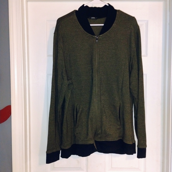 Alfani Dark Green and Black Jacket - Picture 1 of 4
